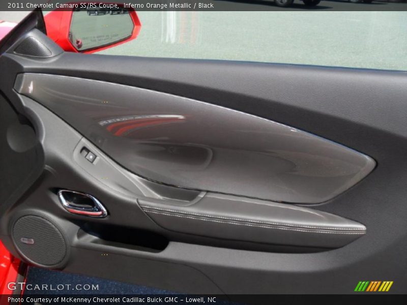 Inferno Orange Metallic / Black 2011 Chevrolet Camaro SS/RS Coupe