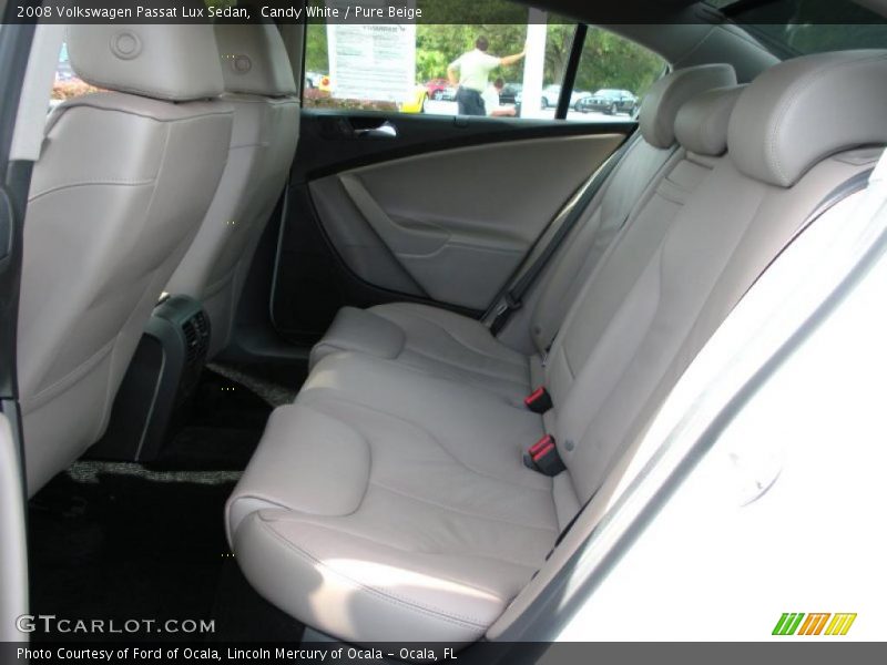 Candy White / Pure Beige 2008 Volkswagen Passat Lux Sedan