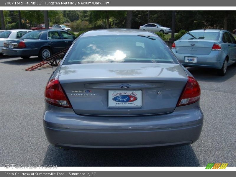 Tungsten Metallic / Medium/Dark Flint 2007 Ford Taurus SE