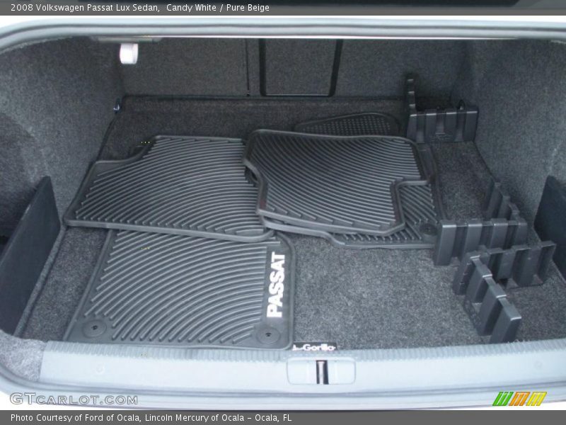 Candy White / Pure Beige 2008 Volkswagen Passat Lux Sedan