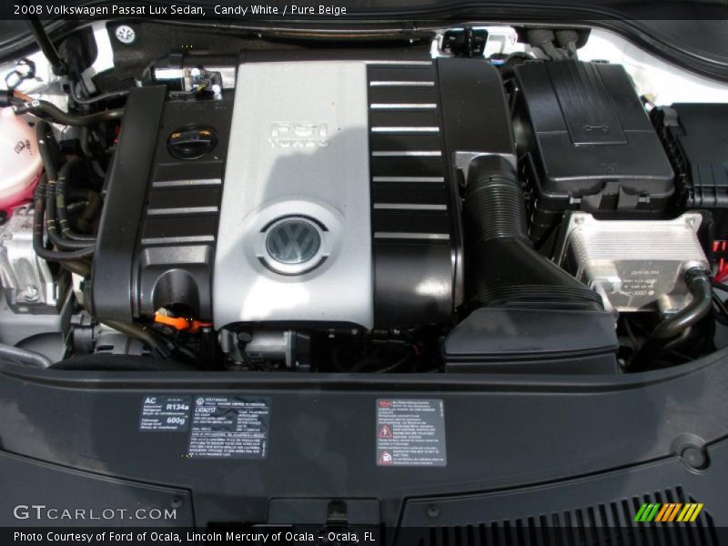 Candy White / Pure Beige 2008 Volkswagen Passat Lux Sedan
