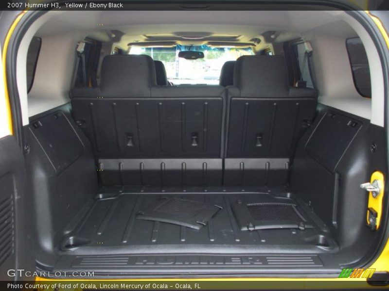 Yellow / Ebony Black 2007 Hummer H3