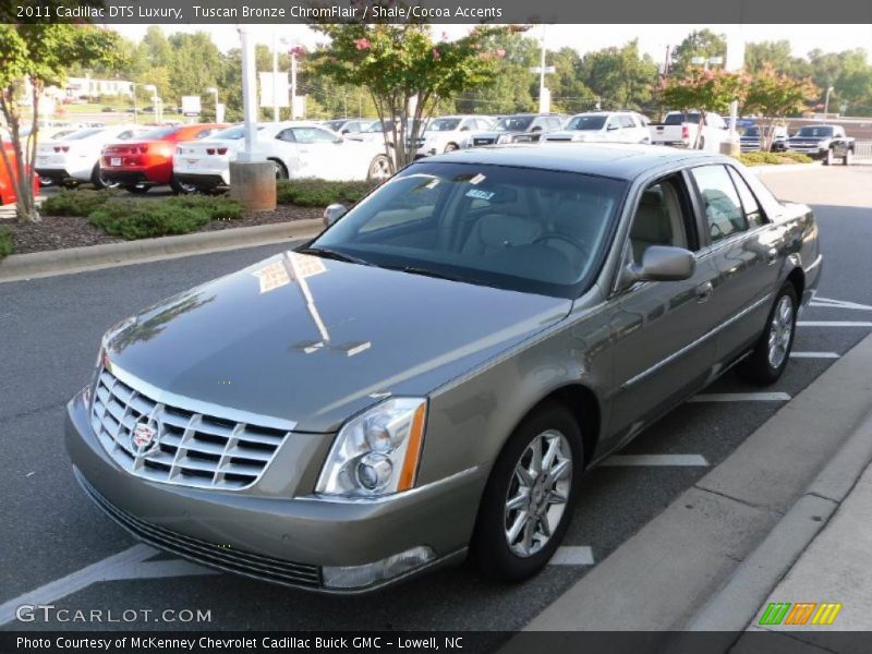 Tuscan Bronze ChromFlair / Shale/Cocoa Accents 2011 Cadillac DTS Luxury