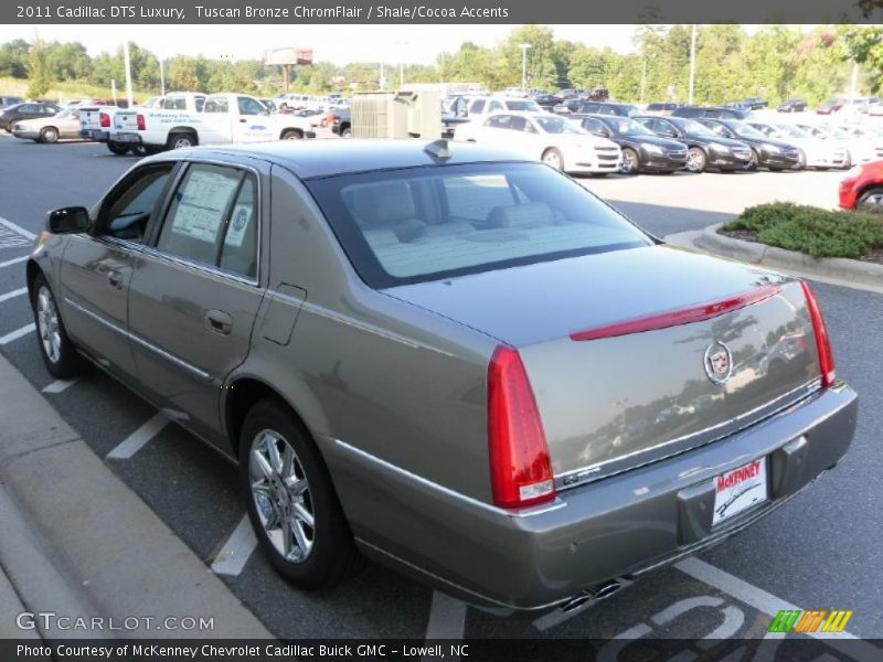 Tuscan Bronze ChromFlair / Shale/Cocoa Accents 2011 Cadillac DTS Luxury