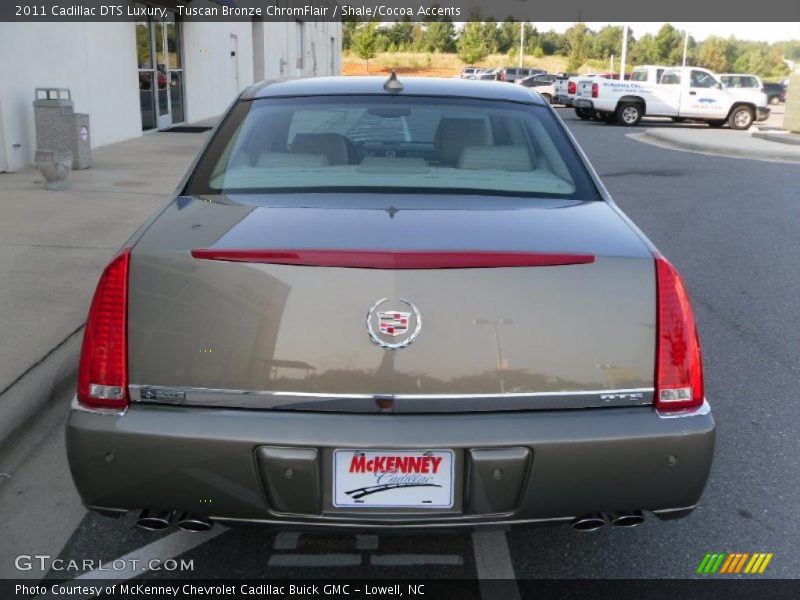 Tuscan Bronze ChromFlair / Shale/Cocoa Accents 2011 Cadillac DTS Luxury
