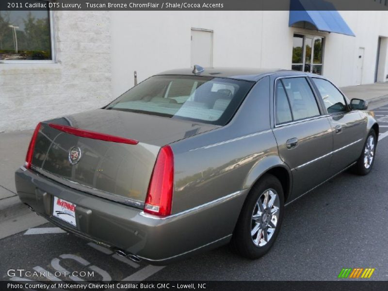 Tuscan Bronze ChromFlair / Shale/Cocoa Accents 2011 Cadillac DTS Luxury