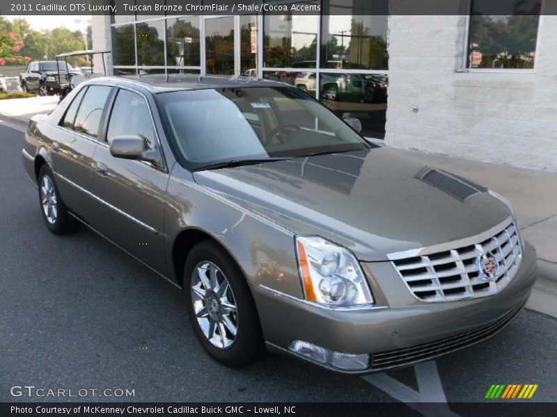 Tuscan Bronze ChromFlair / Shale/Cocoa Accents 2011 Cadillac DTS Luxury