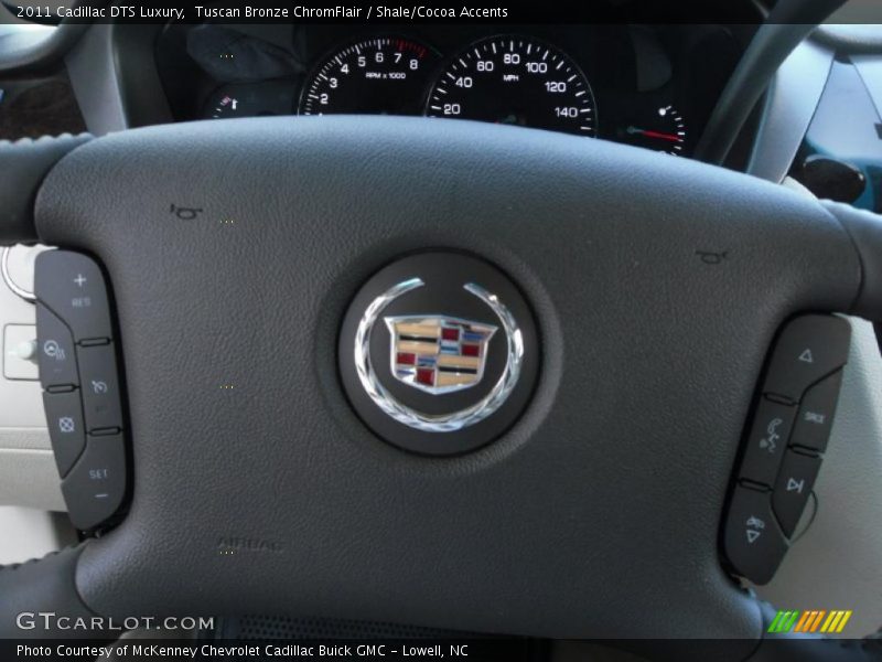 Tuscan Bronze ChromFlair / Shale/Cocoa Accents 2011 Cadillac DTS Luxury