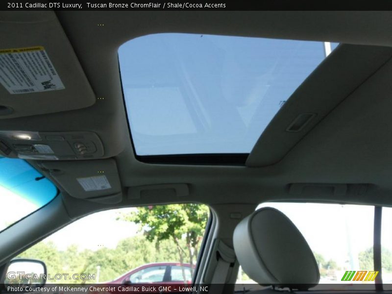 Tuscan Bronze ChromFlair / Shale/Cocoa Accents 2011 Cadillac DTS Luxury