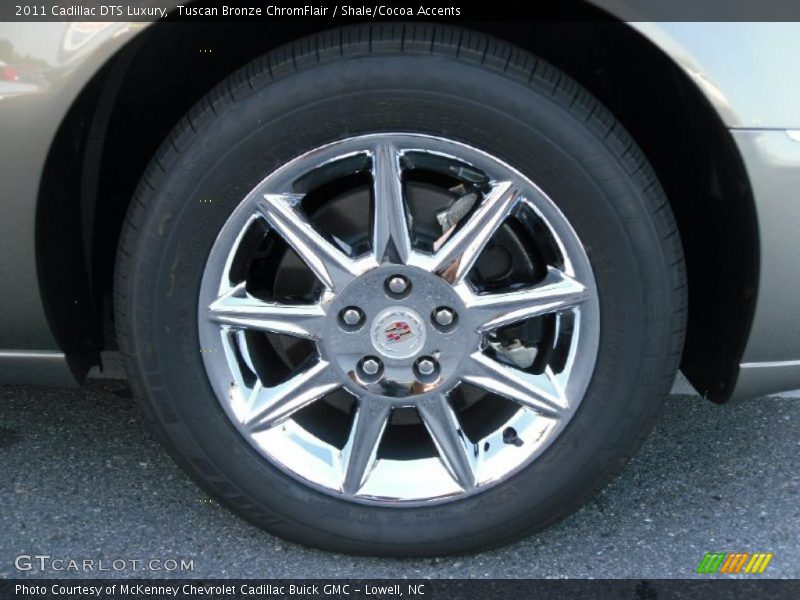 Tuscan Bronze ChromFlair / Shale/Cocoa Accents 2011 Cadillac DTS Luxury