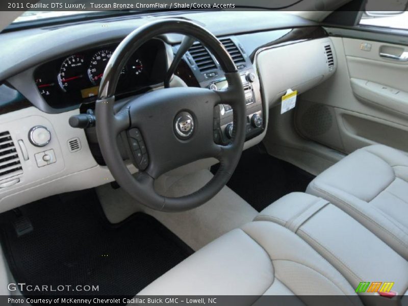 Tuscan Bronze ChromFlair / Shale/Cocoa Accents 2011 Cadillac DTS Luxury