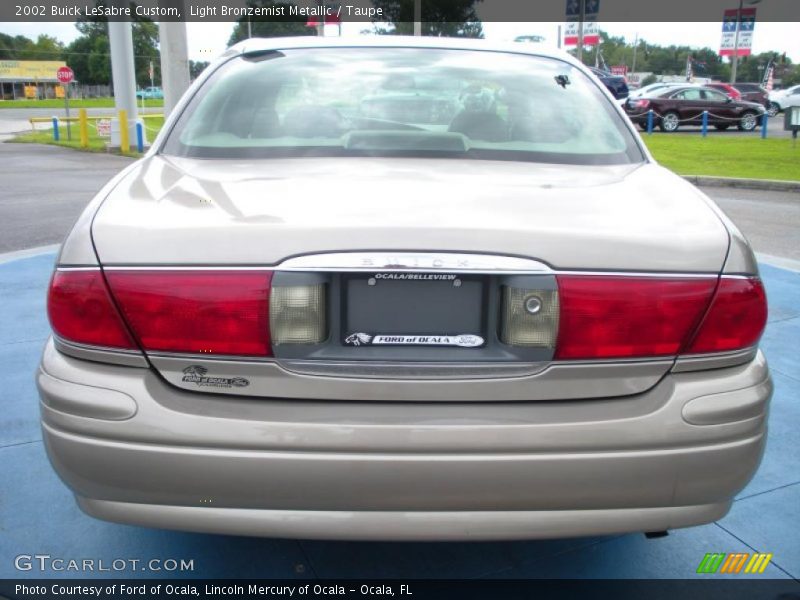 Light Bronzemist Metallic / Taupe 2002 Buick LeSabre Custom