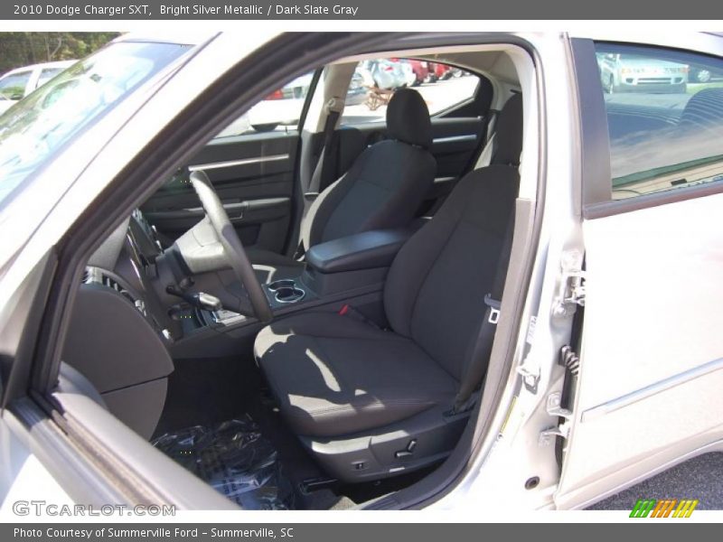 Bright Silver Metallic / Dark Slate Gray 2010 Dodge Charger SXT