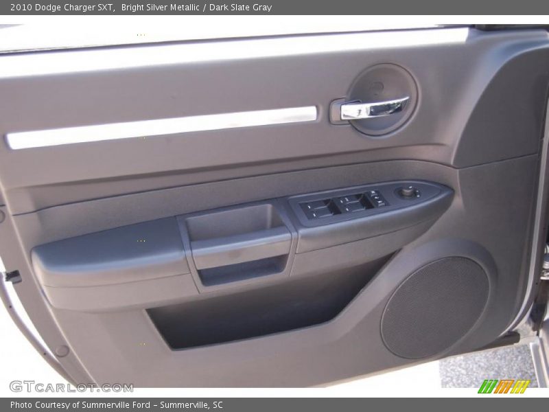 Bright Silver Metallic / Dark Slate Gray 2010 Dodge Charger SXT