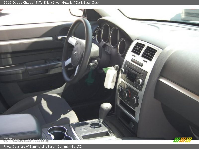 Bright Silver Metallic / Dark Slate Gray 2010 Dodge Charger SXT