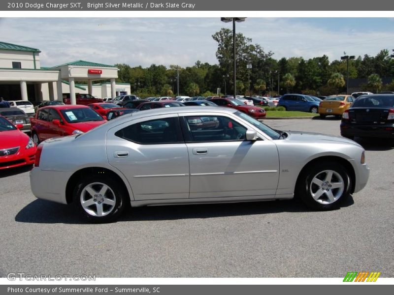 Bright Silver Metallic / Dark Slate Gray 2010 Dodge Charger SXT