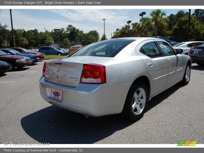Bright Silver Metallic / Dark Slate Gray 2010 Dodge Charger SXT