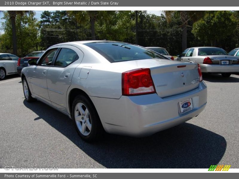 Bright Silver Metallic / Dark Slate Gray 2010 Dodge Charger SXT