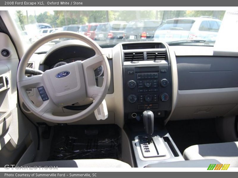 Oxford White / Stone 2008 Ford Escape XLS