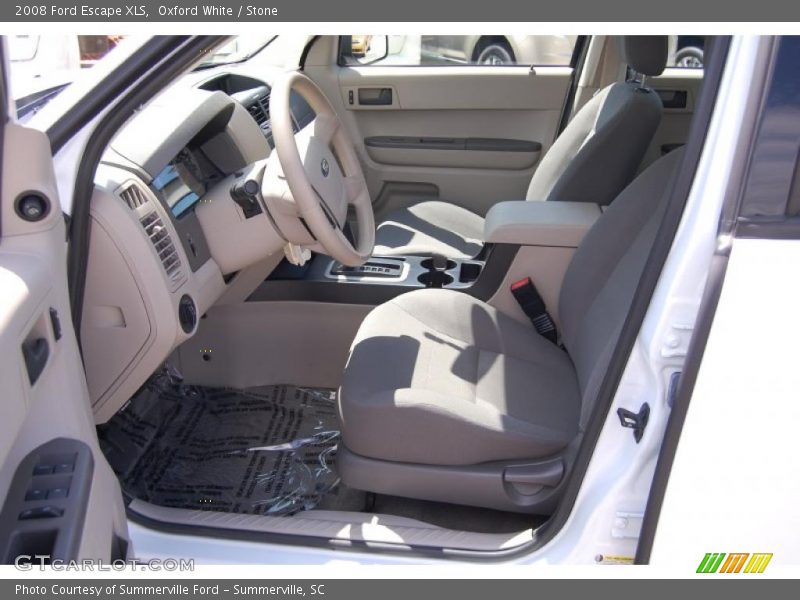 Oxford White / Stone 2008 Ford Escape XLS
