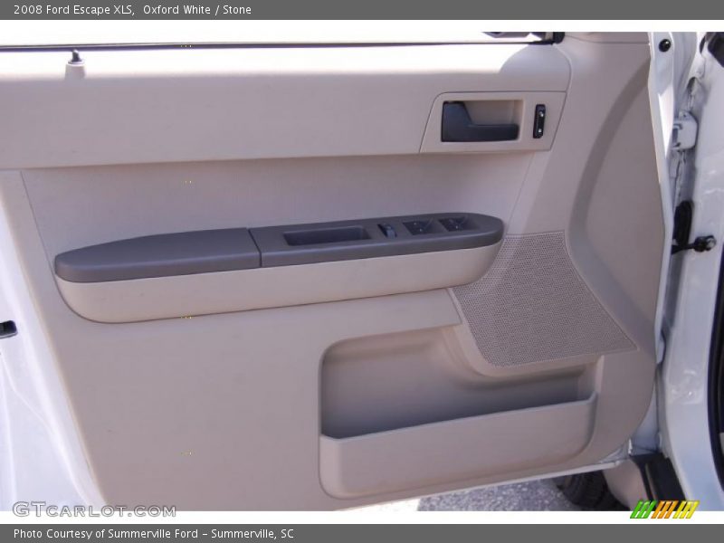 Oxford White / Stone 2008 Ford Escape XLS