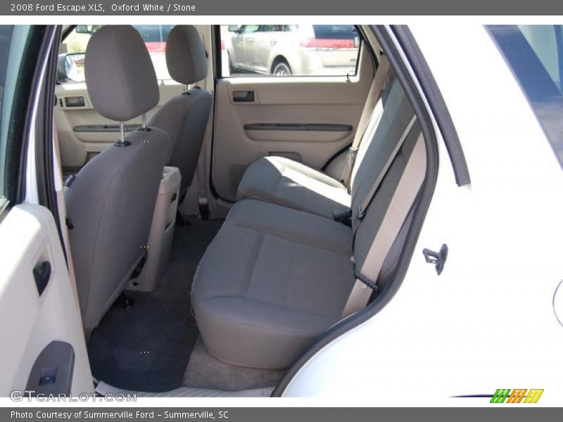 Oxford White / Stone 2008 Ford Escape XLS