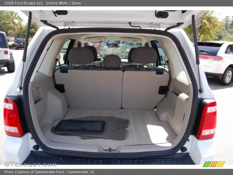 Oxford White / Stone 2008 Ford Escape XLS