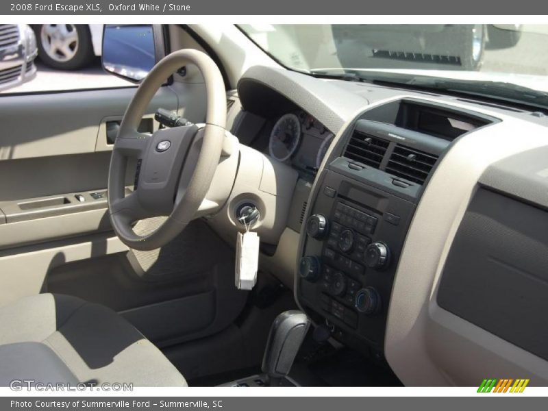 Oxford White / Stone 2008 Ford Escape XLS