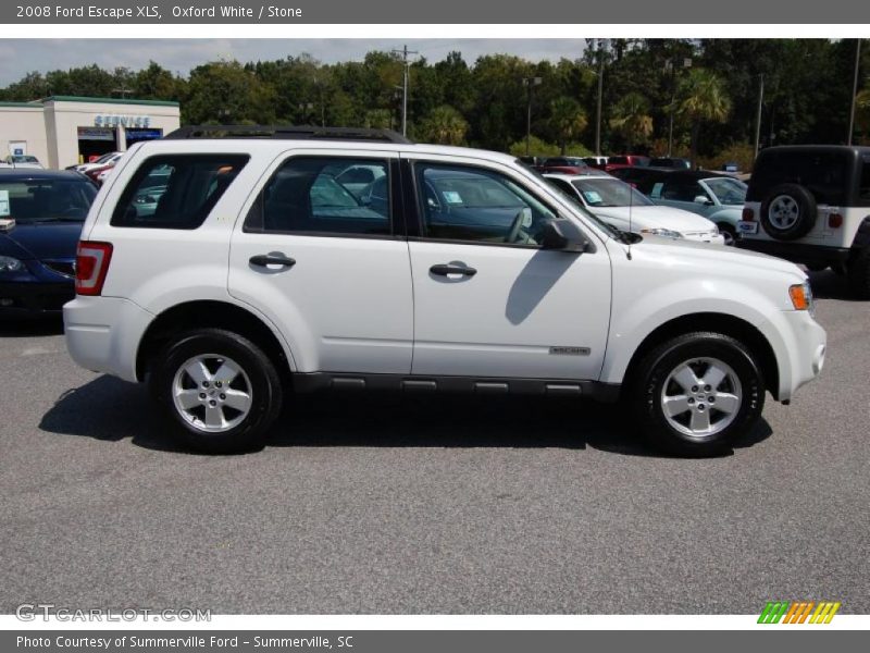 Oxford White / Stone 2008 Ford Escape XLS