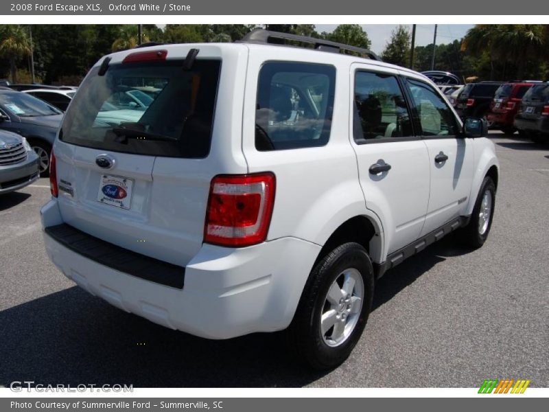 Oxford White / Stone 2008 Ford Escape XLS