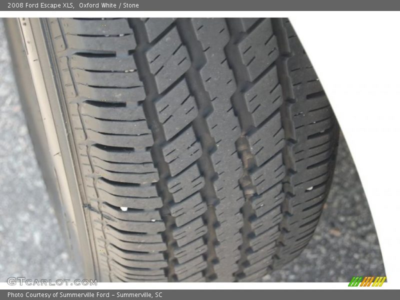 Oxford White / Stone 2008 Ford Escape XLS