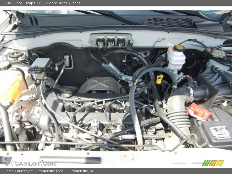 Oxford White / Stone 2008 Ford Escape XLS