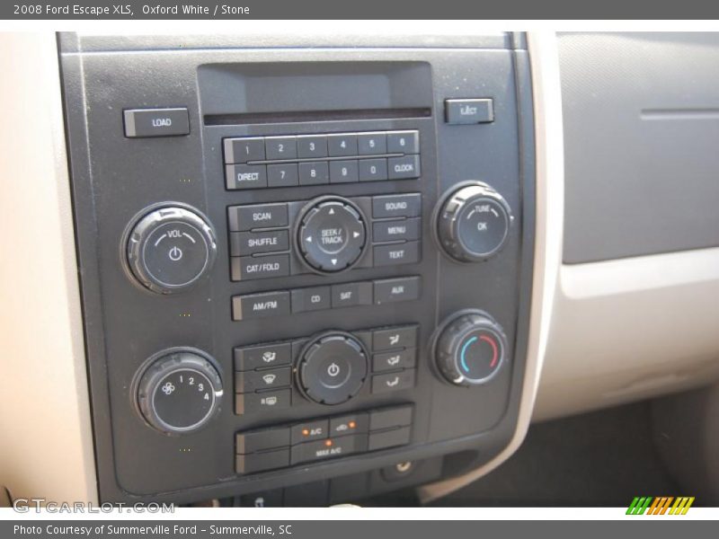 Oxford White / Stone 2008 Ford Escape XLS