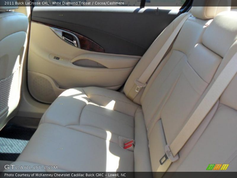 White Diamond Tricoat / Cocoa/Cashmere 2011 Buick LaCrosse CXL