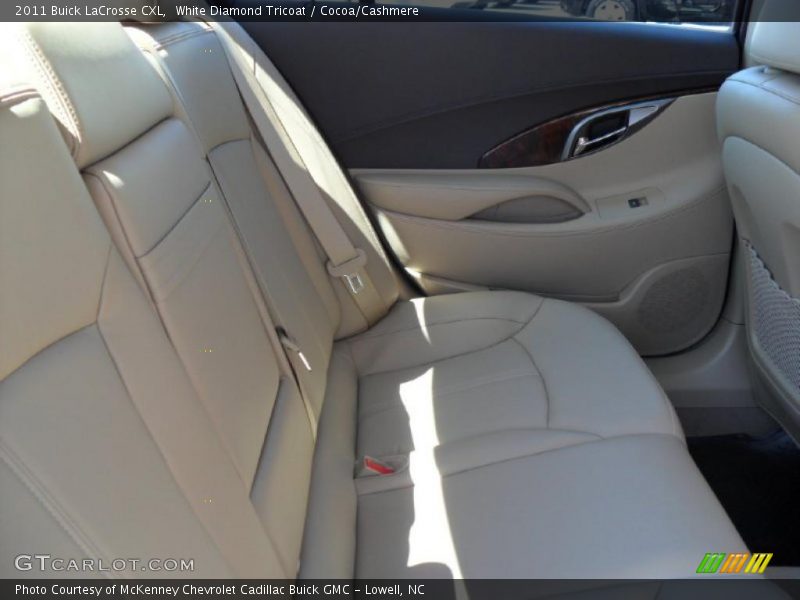 White Diamond Tricoat / Cocoa/Cashmere 2011 Buick LaCrosse CXL