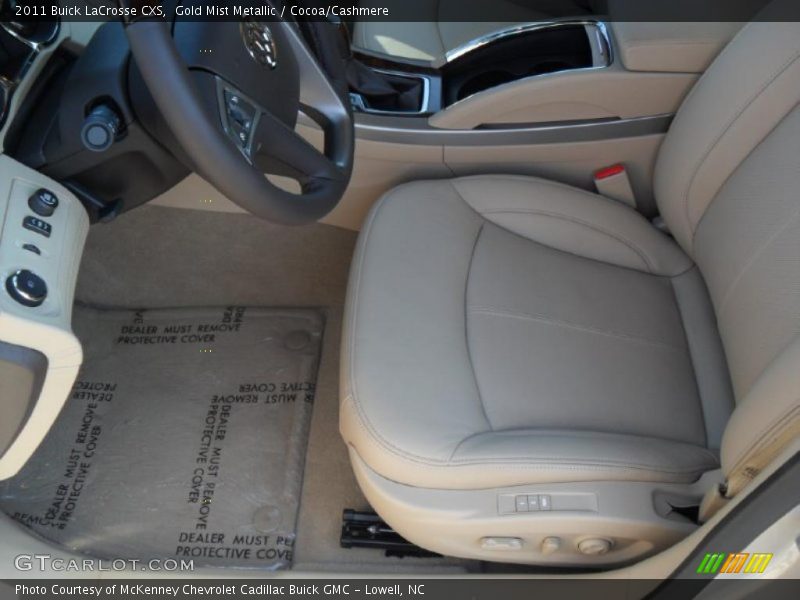 Gold Mist Metallic / Cocoa/Cashmere 2011 Buick LaCrosse CXS