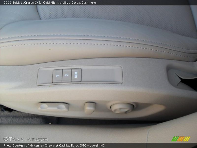Gold Mist Metallic / Cocoa/Cashmere 2011 Buick LaCrosse CXS