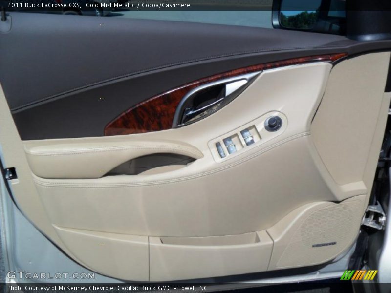 Gold Mist Metallic / Cocoa/Cashmere 2011 Buick LaCrosse CXS