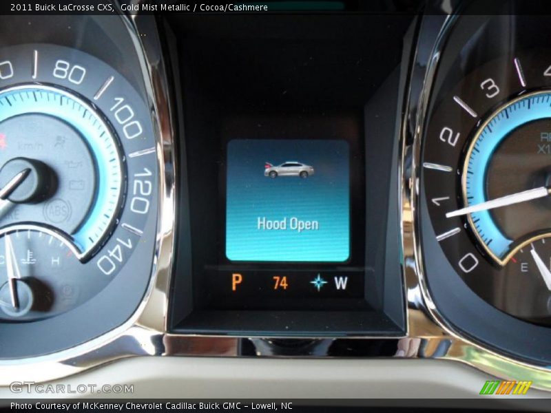 Gold Mist Metallic / Cocoa/Cashmere 2011 Buick LaCrosse CXS