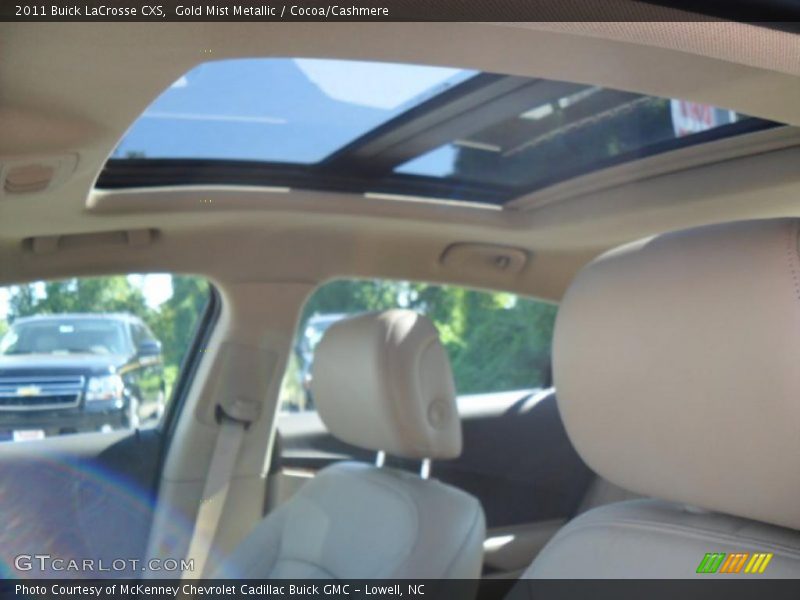 Gold Mist Metallic / Cocoa/Cashmere 2011 Buick LaCrosse CXS