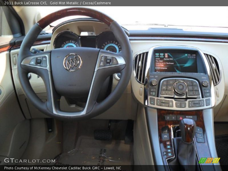 Gold Mist Metallic / Cocoa/Cashmere 2011 Buick LaCrosse CXS
