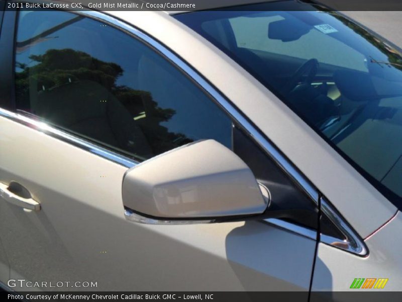 Gold Mist Metallic / Cocoa/Cashmere 2011 Buick LaCrosse CXS
