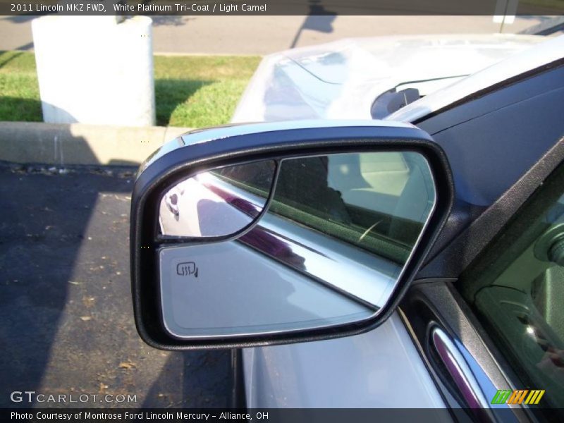 White Platinum Tri-Coat / Light Camel 2011 Lincoln MKZ FWD