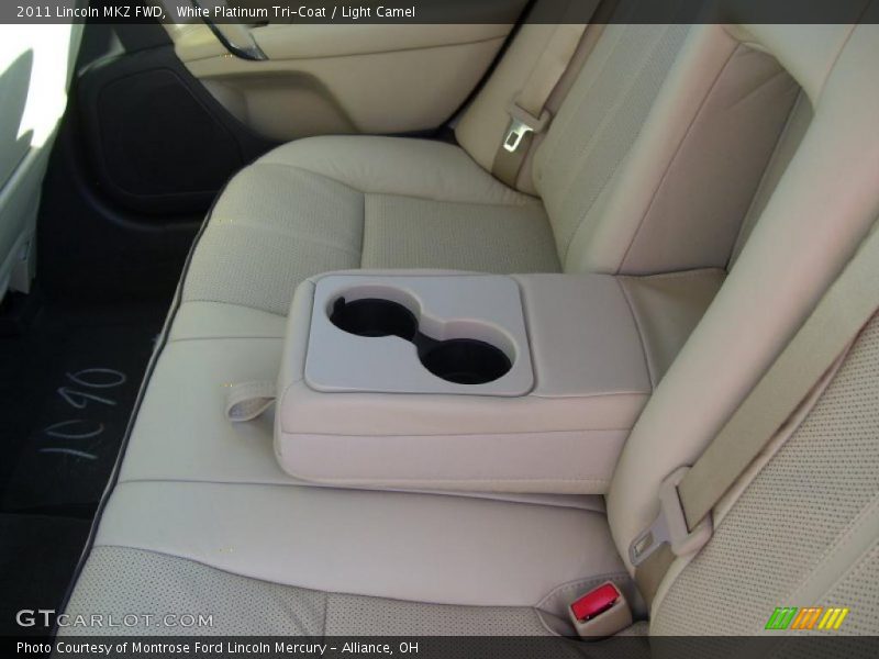White Platinum Tri-Coat / Light Camel 2011 Lincoln MKZ FWD