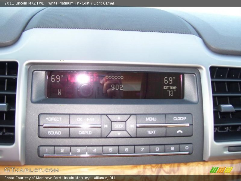 White Platinum Tri-Coat / Light Camel 2011 Lincoln MKZ FWD