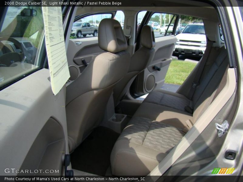 Light Khaki Metallic / Pastel Pebble Beige 2008 Dodge Caliber SE