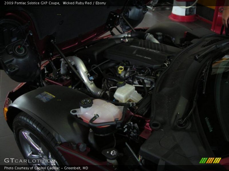 Wicked Ruby Red / Ebony 2009 Pontiac Solstice GXP Coupe