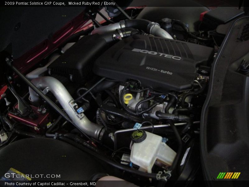 Wicked Ruby Red / Ebony 2009 Pontiac Solstice GXP Coupe