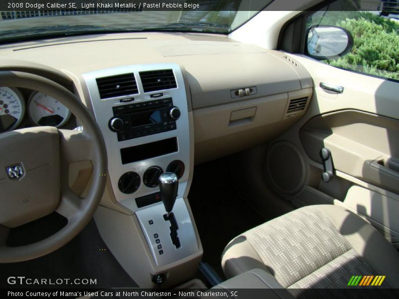 Light Khaki Metallic / Pastel Pebble Beige 2008 Dodge Caliber SE