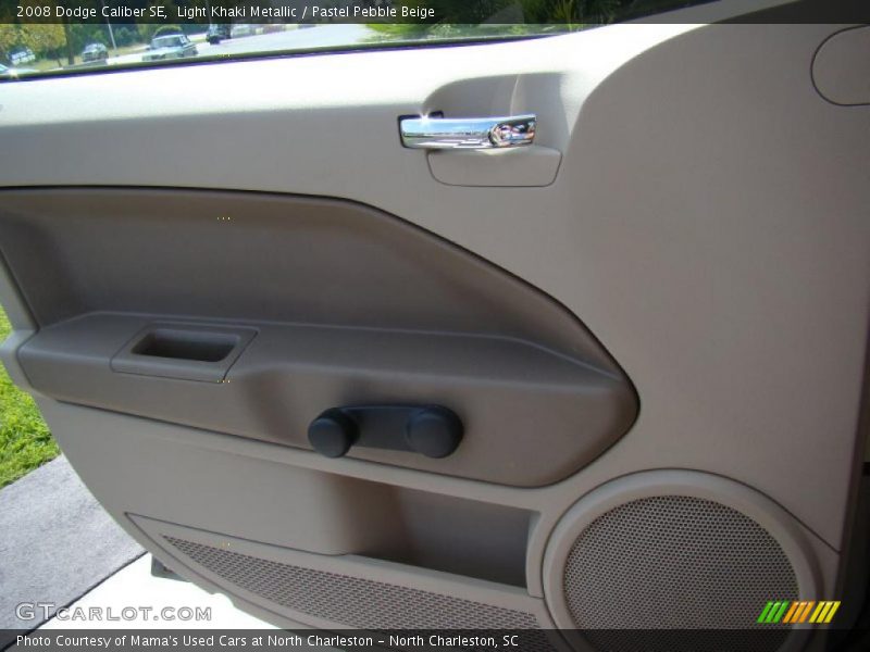 Light Khaki Metallic / Pastel Pebble Beige 2008 Dodge Caliber SE